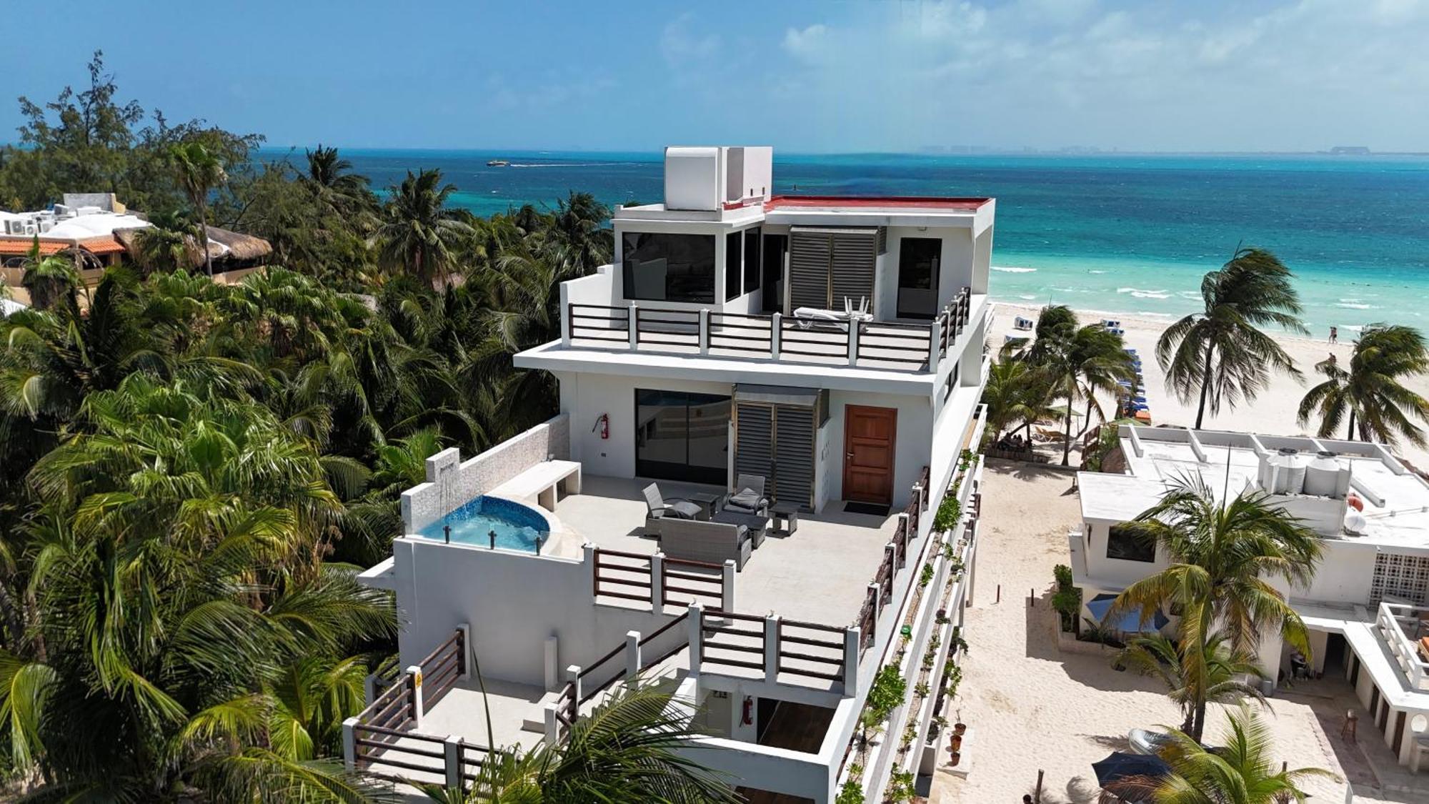 Cuxos Hotel Beachfront Isla Mujeres Ngoại thất bức ảnh